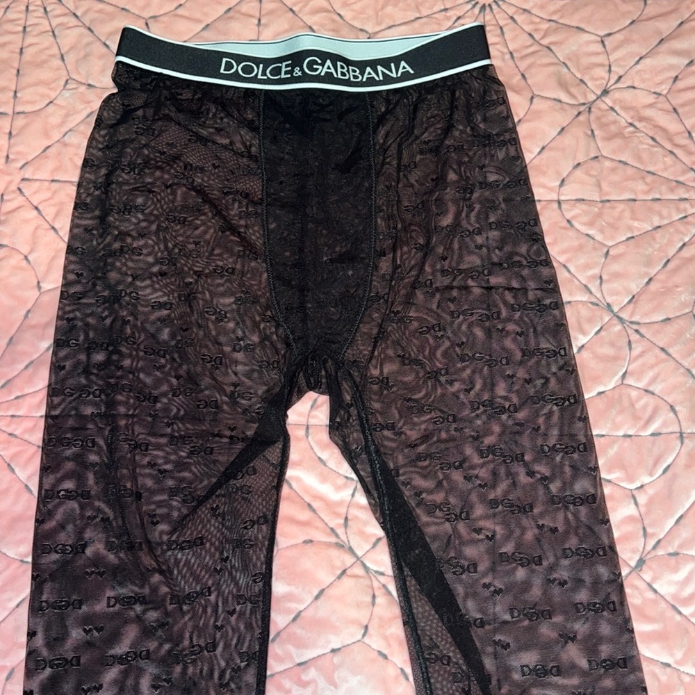 Dolce & Gabbana Mesh Leggings
